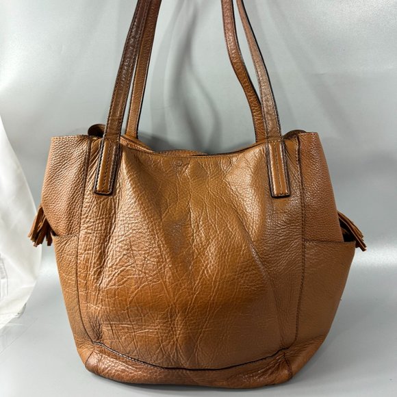 Michael Kors Acorn Ashbury Large Leather Tote, Tan - Picture 6 of 13